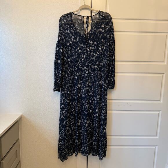Free People Wildflower Floral Midi - Picture 4 of 6